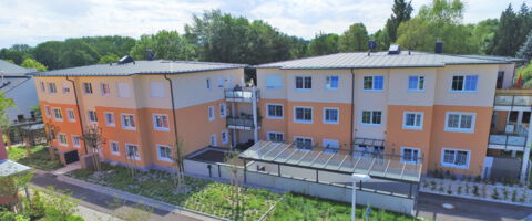 Neubau von zwei Mehrfamilienhäusern in Emmering